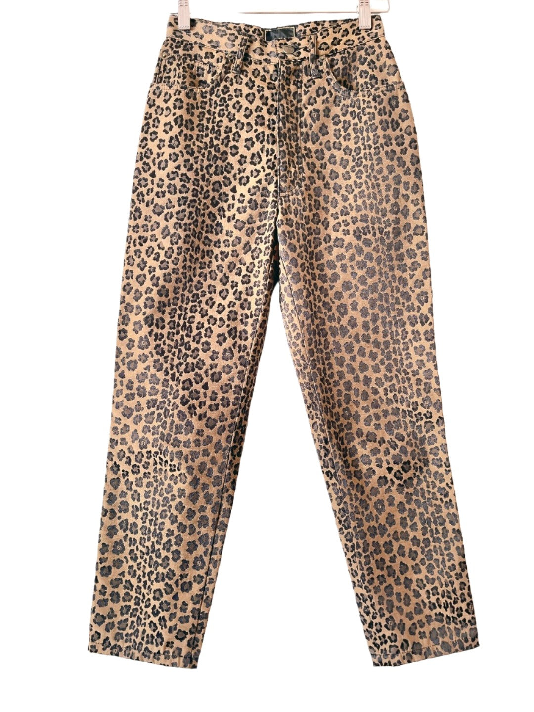 FENDI 90s vintage leopard jeans