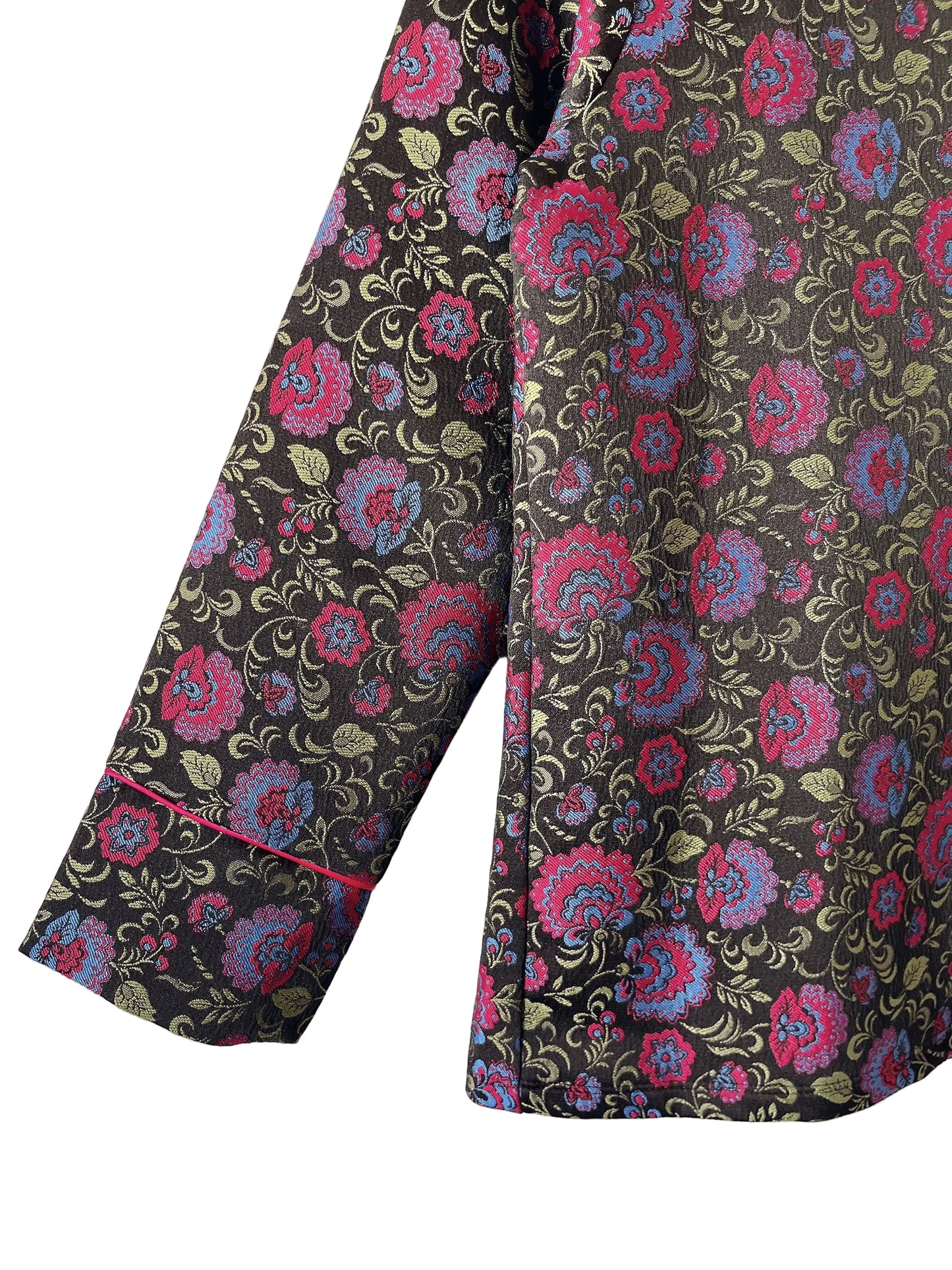vintage jacquard jacket
