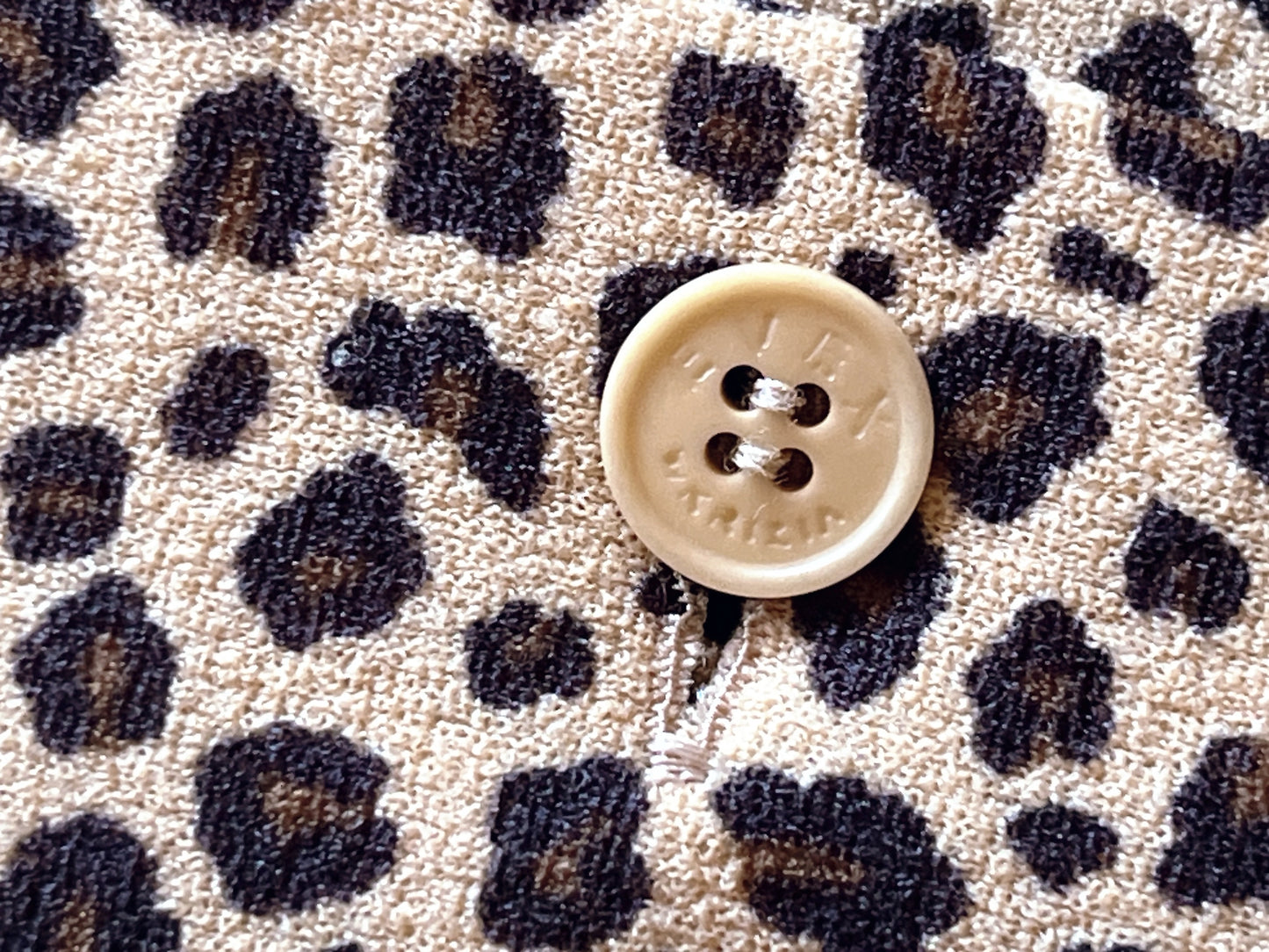 KRIZIA leopard shirt