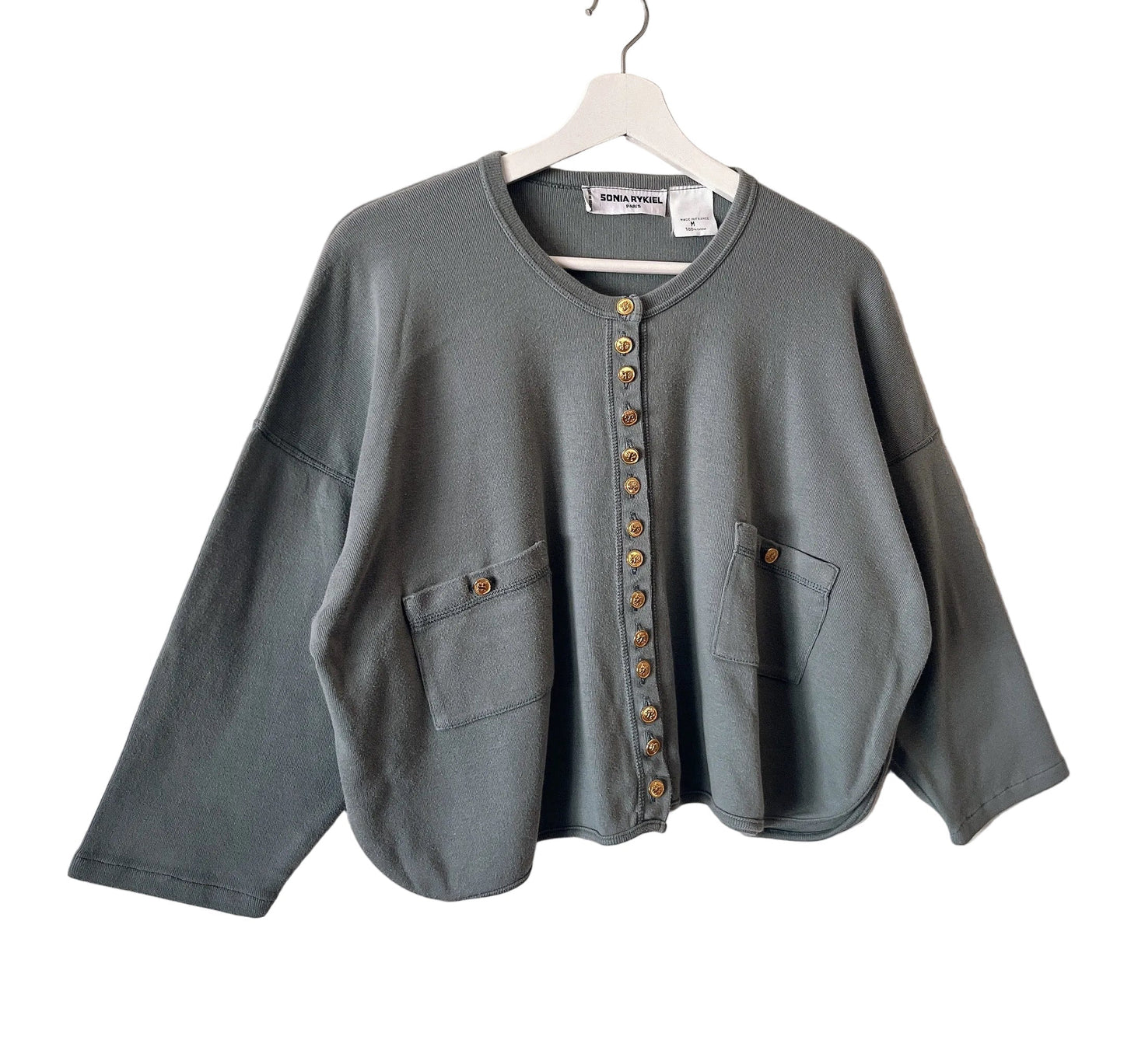 SONIA RYKIEL cropped cardigan top