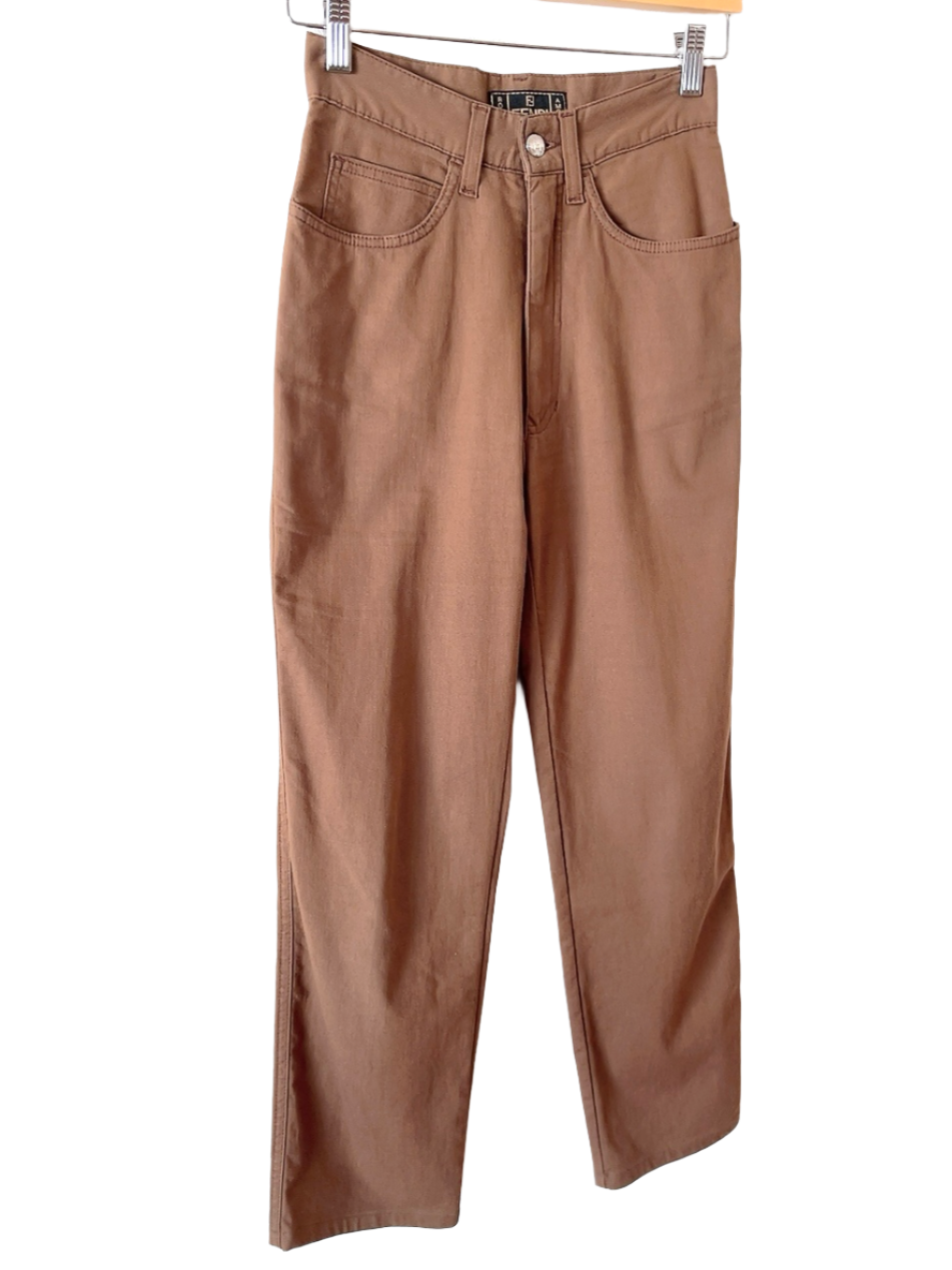 FENDI 90s Vintage cotton pants