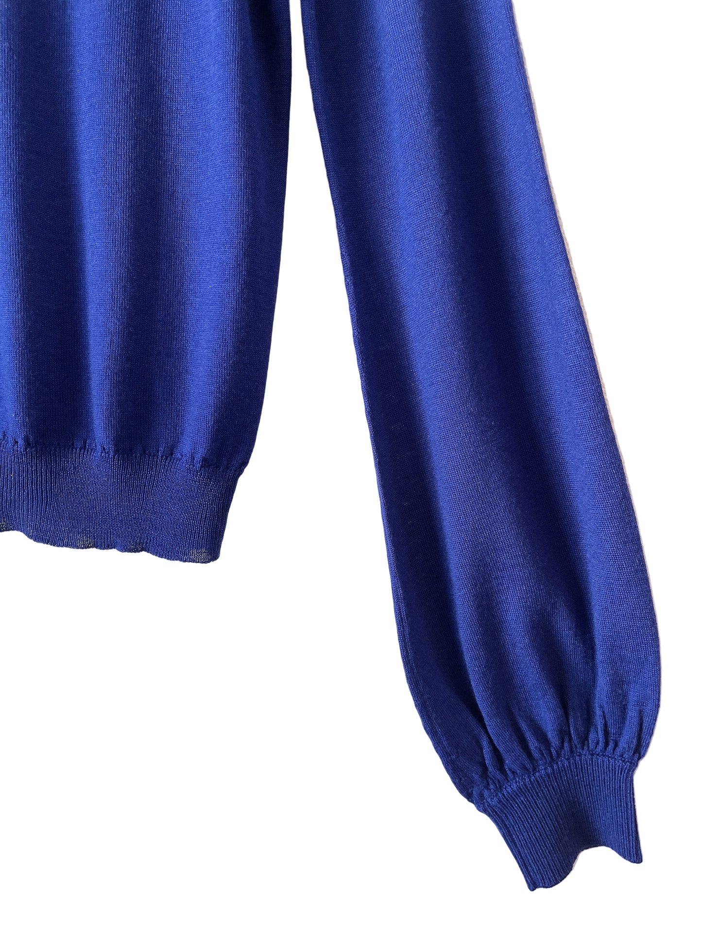 YSL - rive gauche blue knit