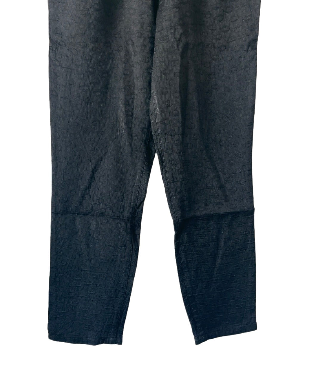 VERSACE - jeans couture vintage high waist black pants