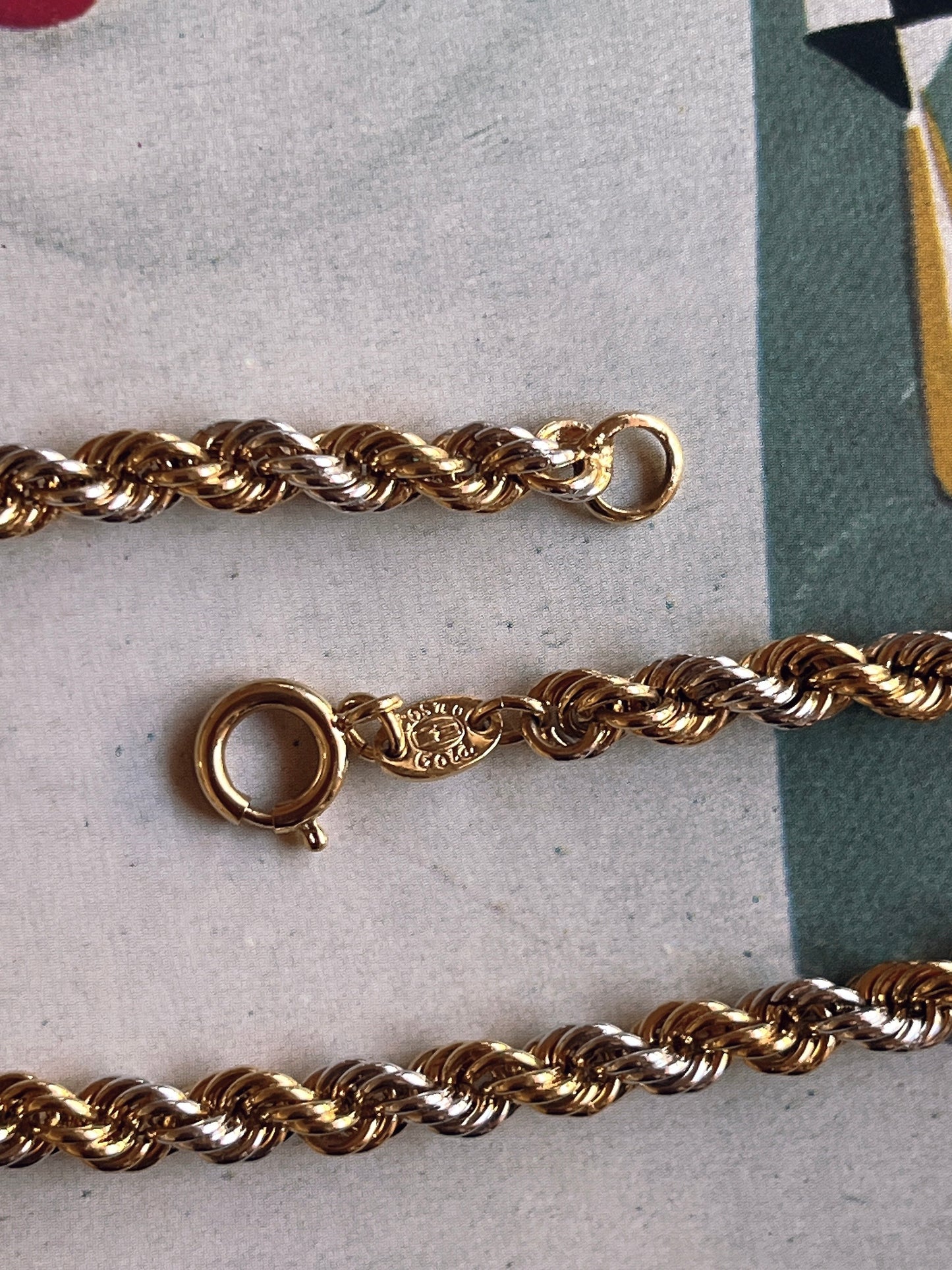 Monet twisted necklace