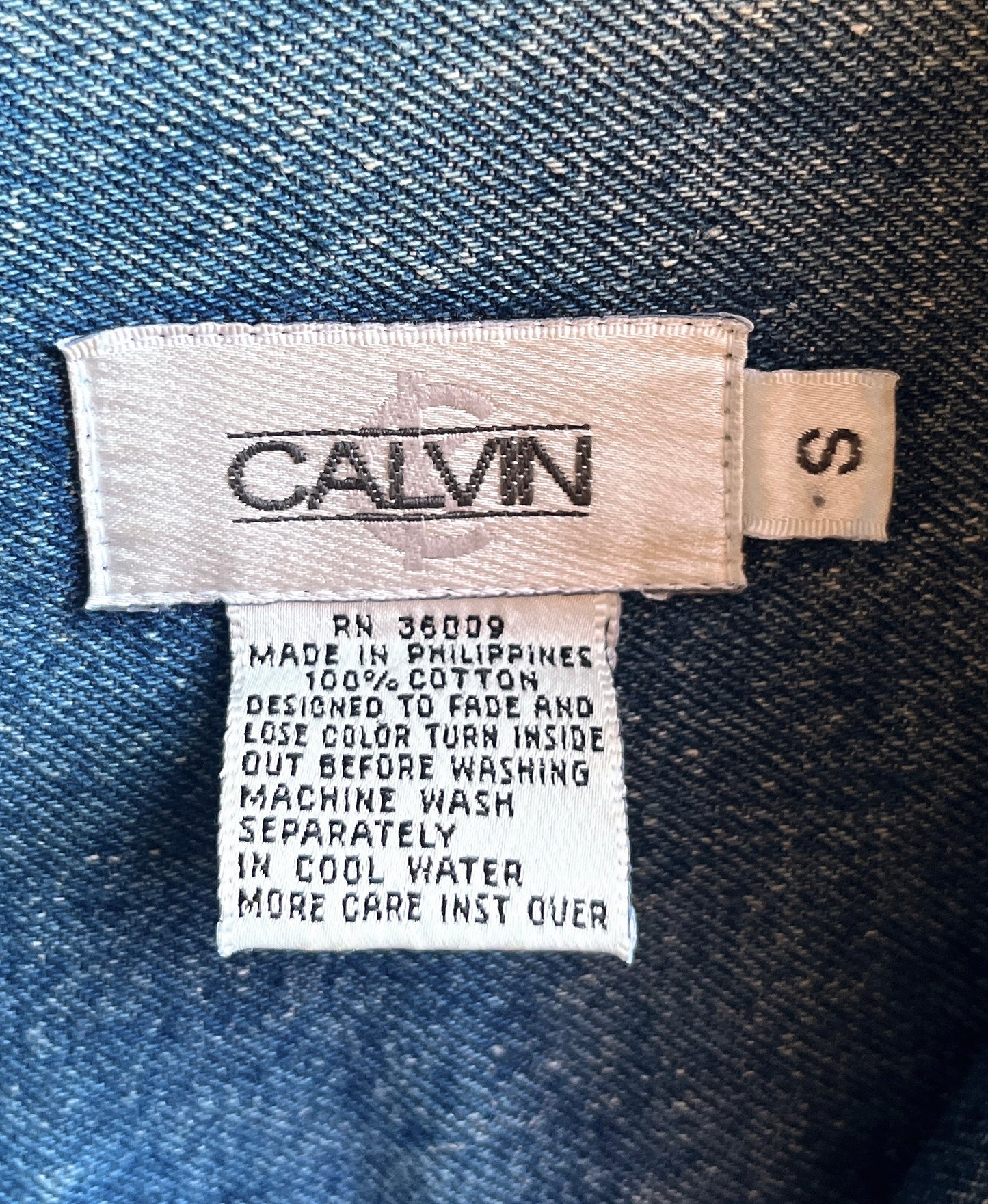 Calvin Klein vintage denim jacket