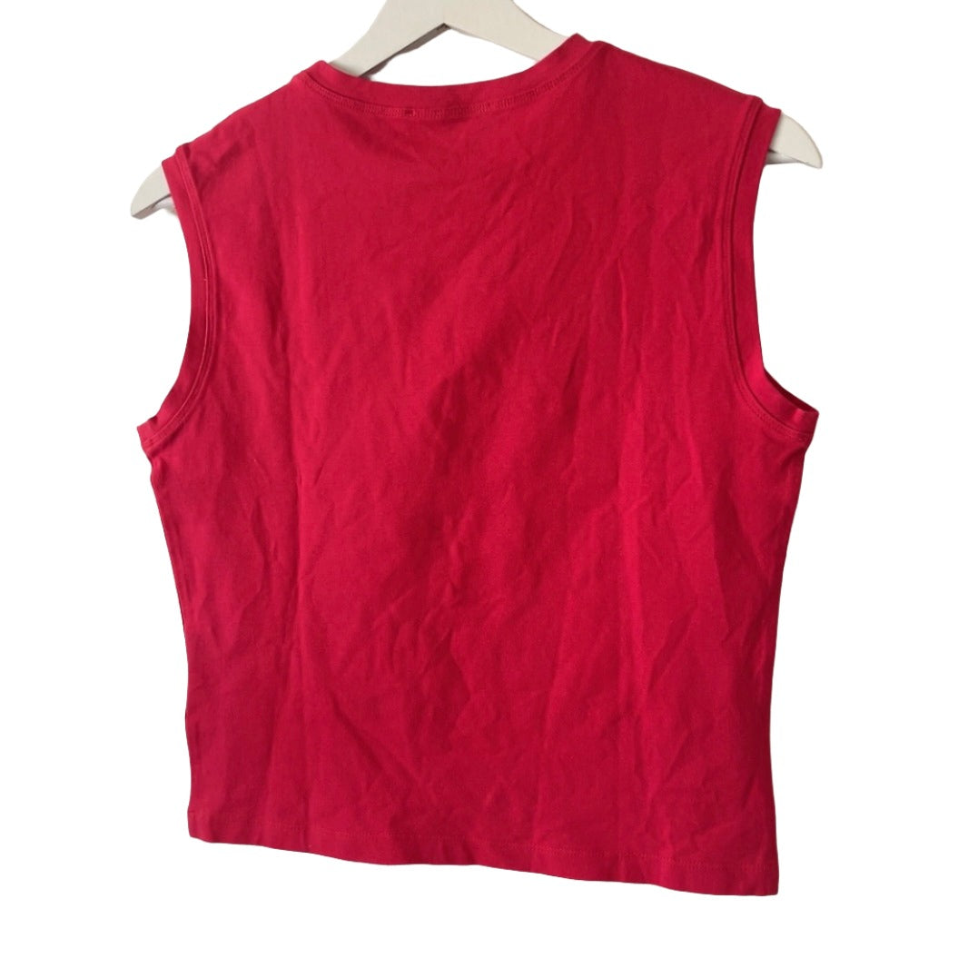 Max Mara - weekend line vintage red tank top