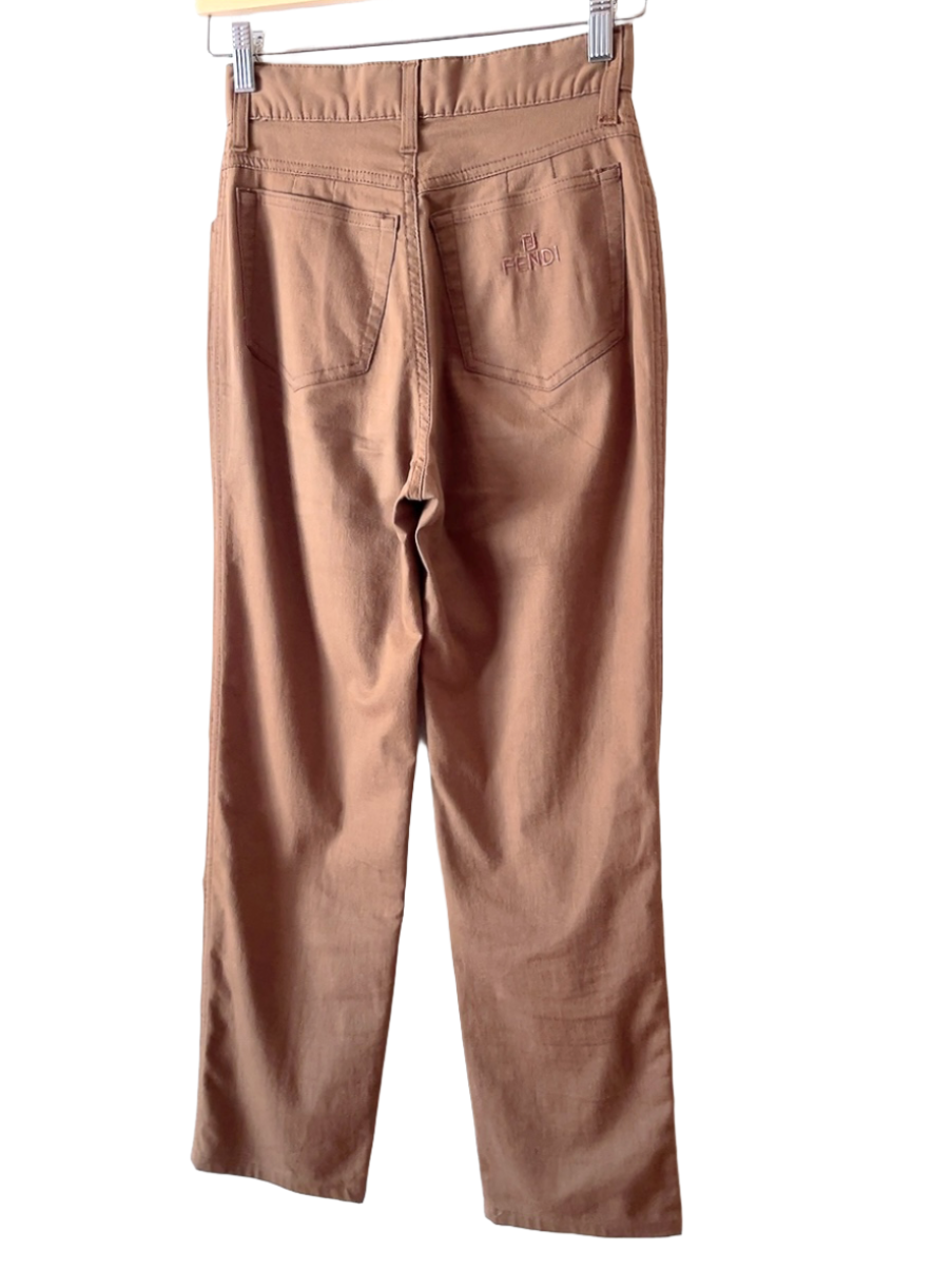 FENDI 90s Vintage cotton pants