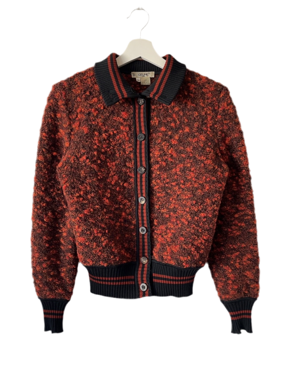 CELINE vintage knit blouson