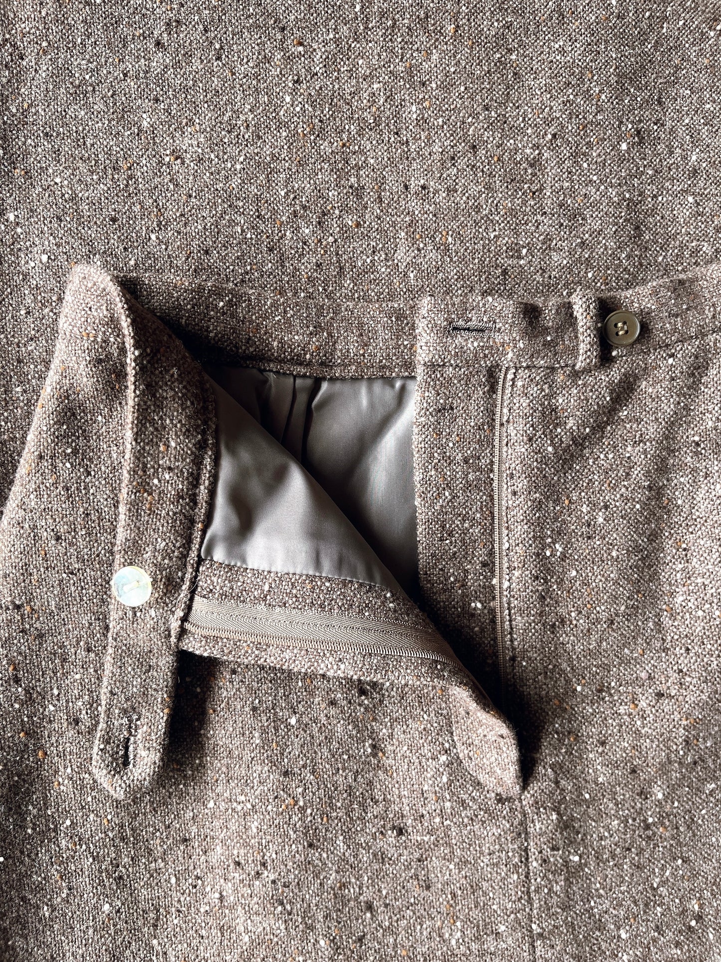CALVIN KLEIN vintage tweed skirt