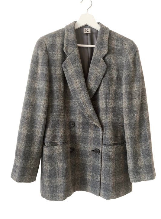 KRIZIA vintage check jacket