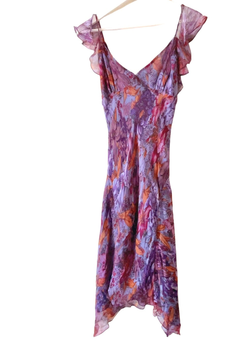 BETSEY JOHNSON vintage silk camisole long dress