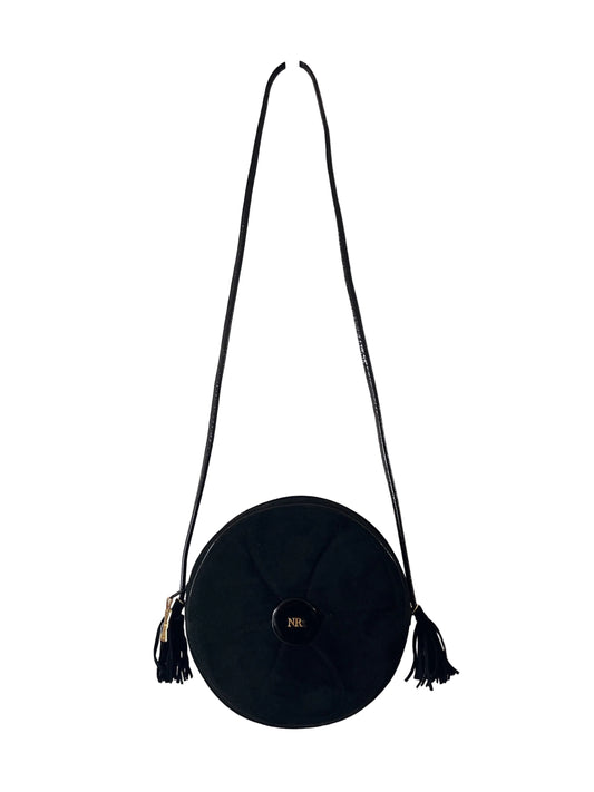 Nina Ricci vintage suede fringe bag