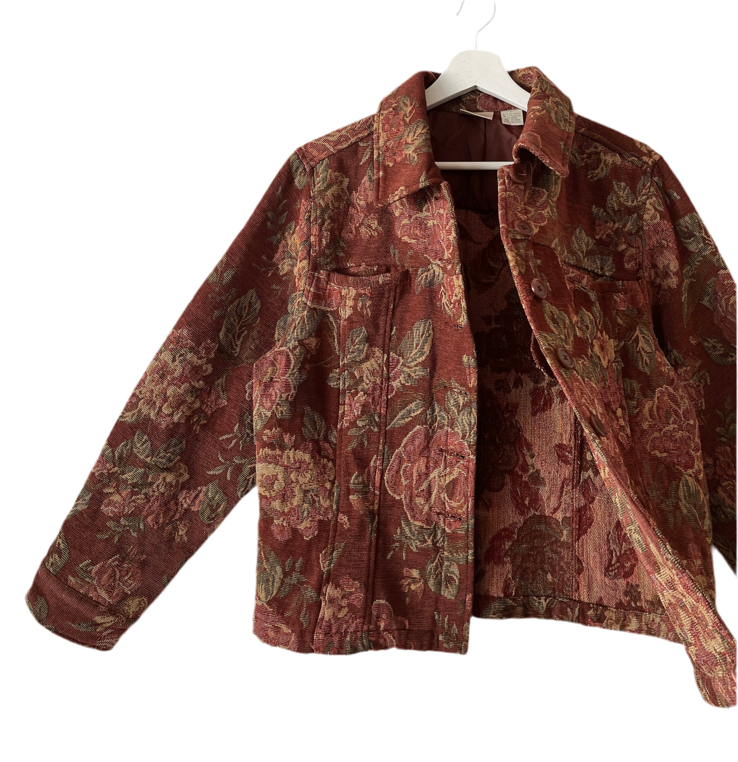 vintage autumn color Gobelins jacket