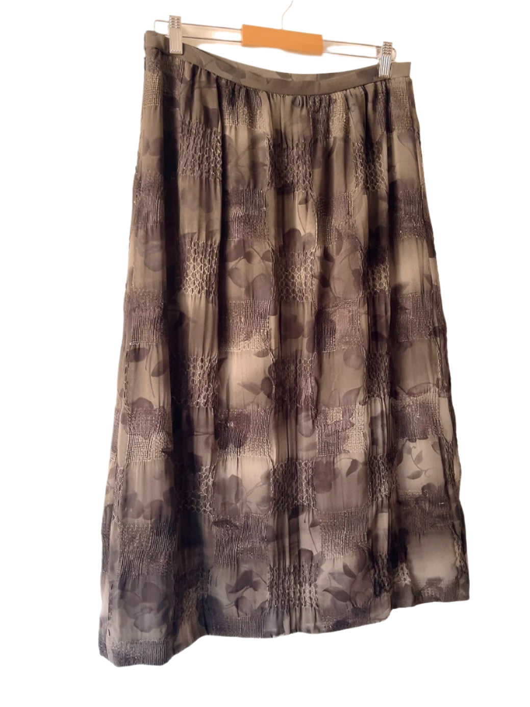 vintage blown long skirt