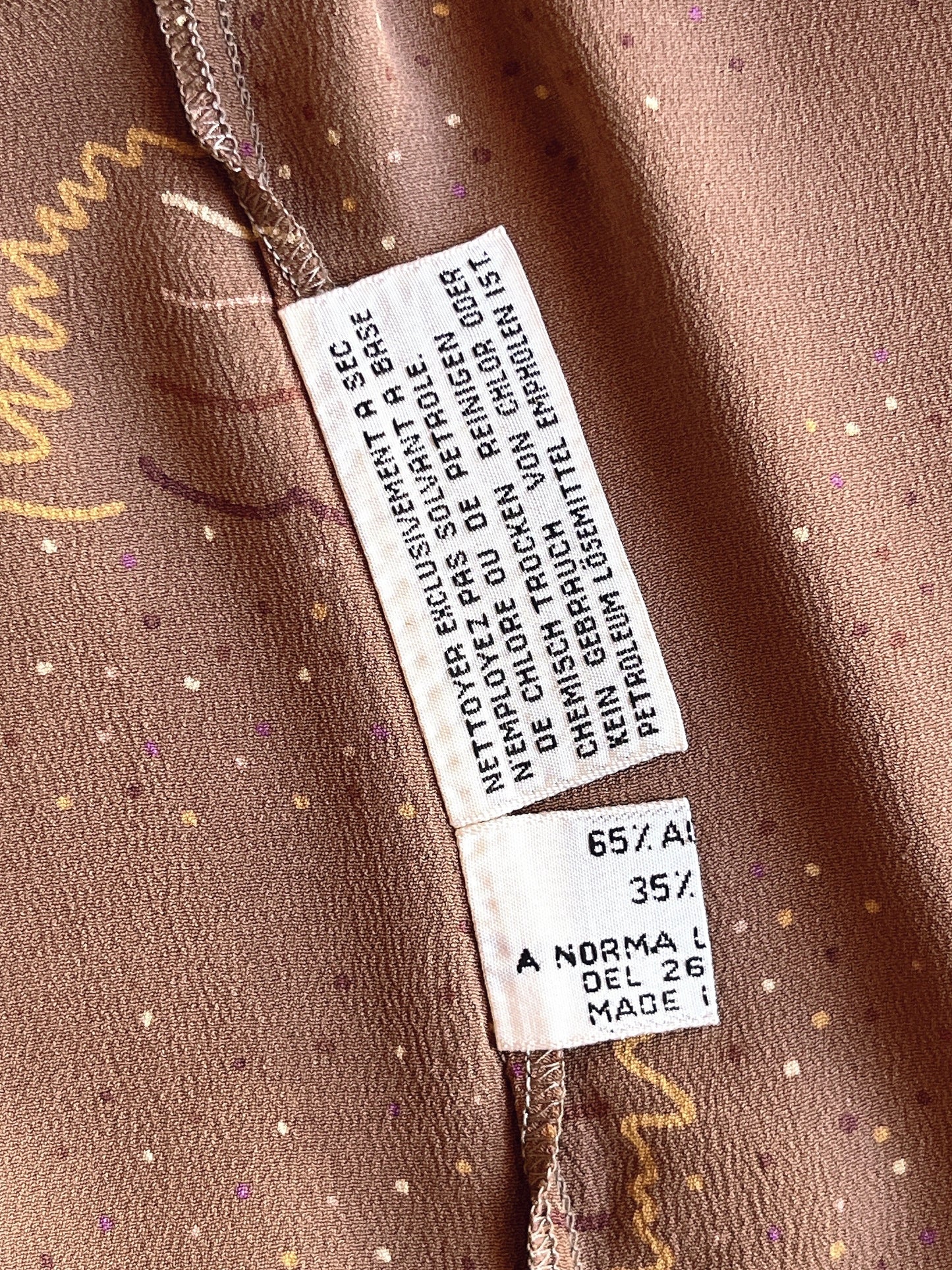 Christian Dior vintage silk blouse