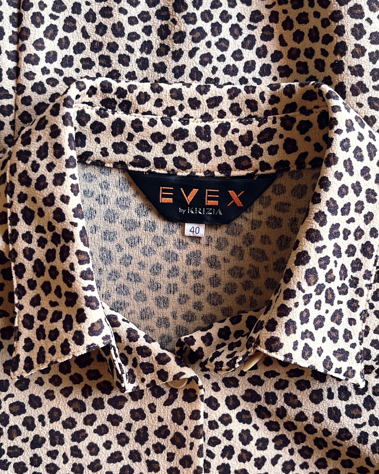 KRIZIA leopard shirt