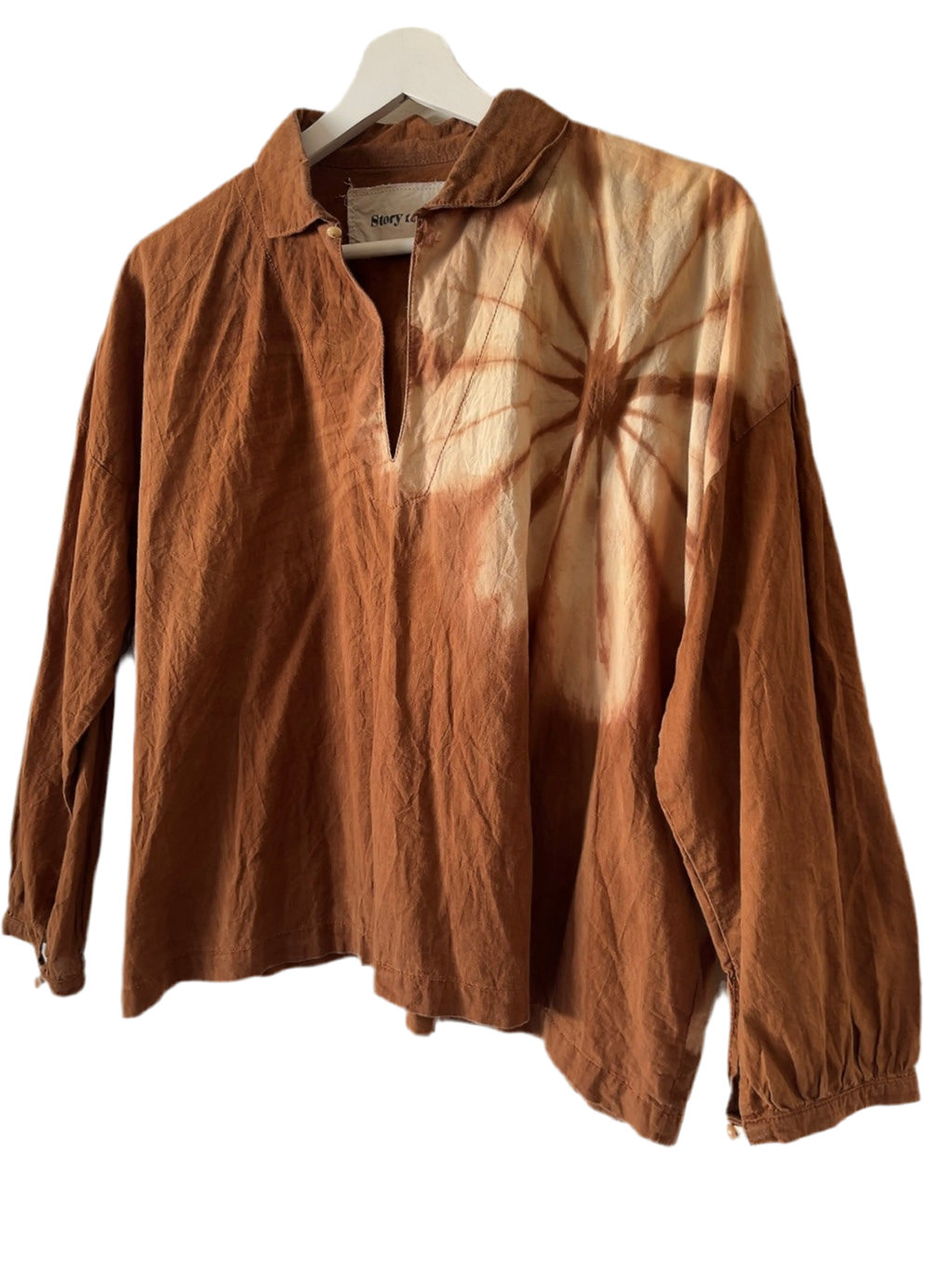 Story mfg. organic cotton top