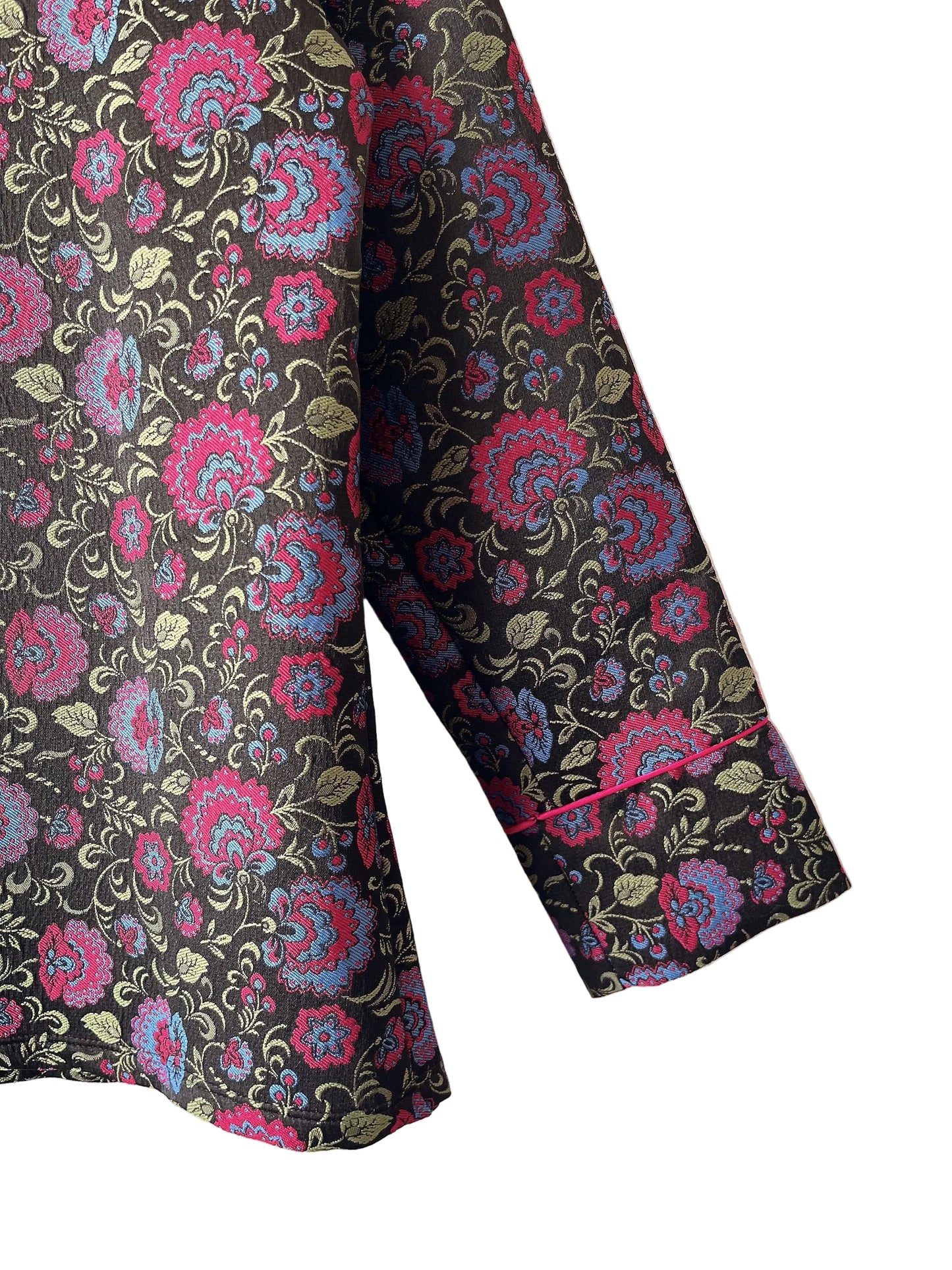 vintage jacquard jacket