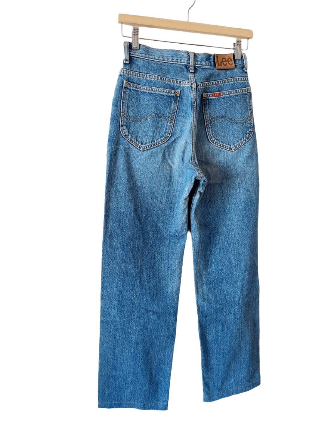 Lee × EDWIN 30×31 vintage blue jeans