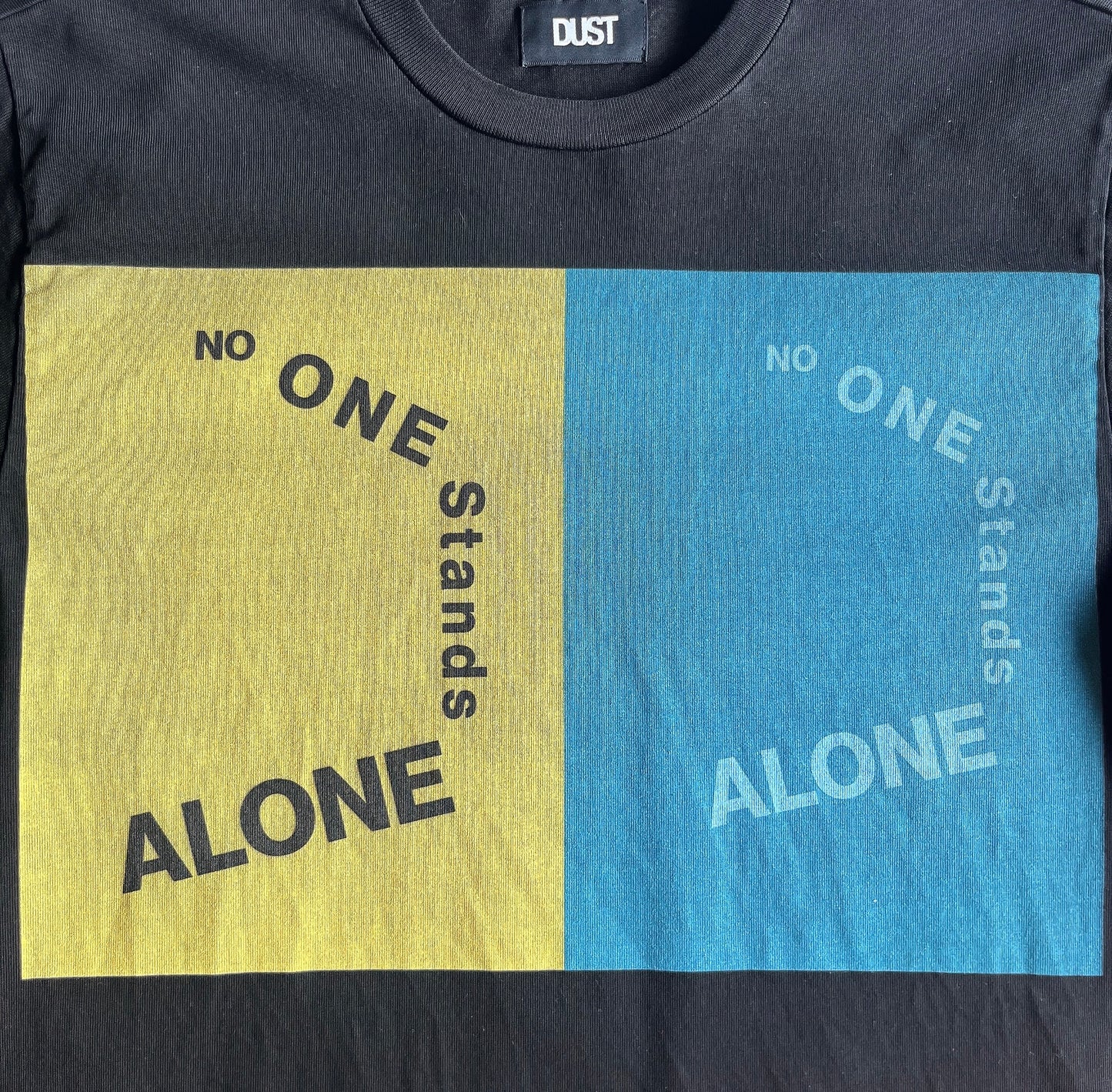 Dust magazine black T-shirt