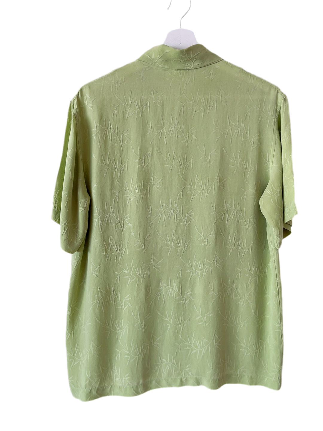 vintage shell button silk shirts