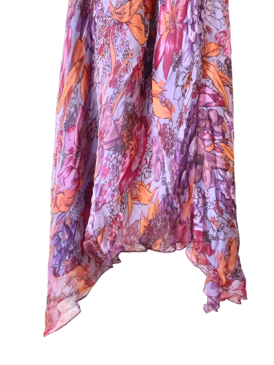 BETSEY JOHNSON vintage silk camisole long dress