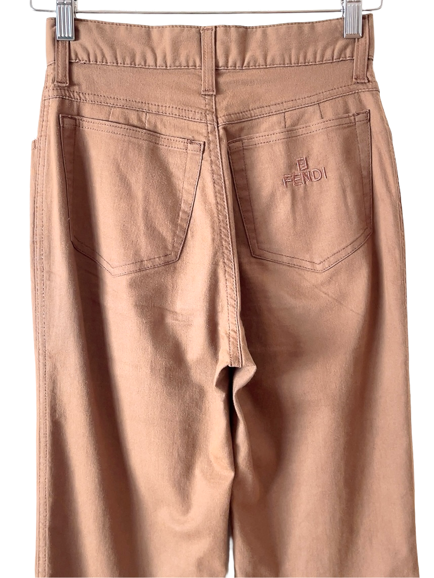 FENDI 90s Vintage cotton pants