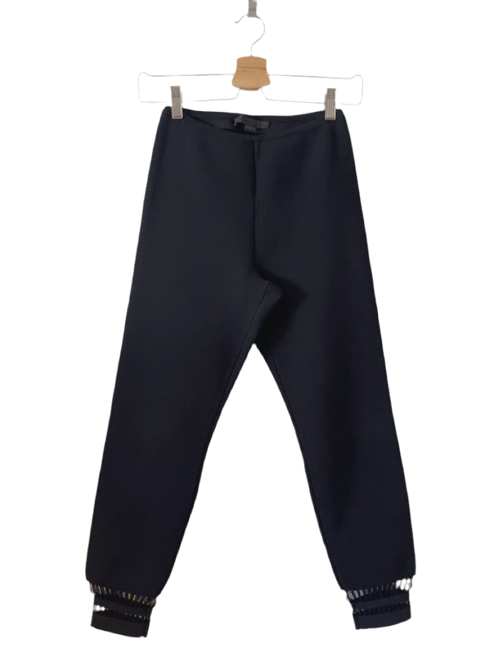 ALEXANDER WANG black knit pants