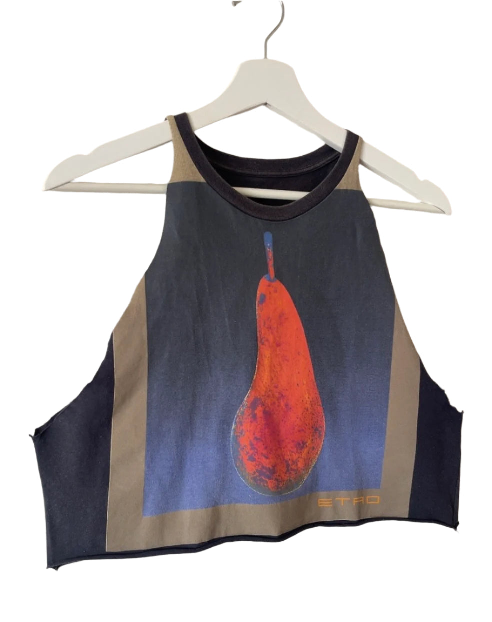 ETRO vintage t-shirt remake → tank top