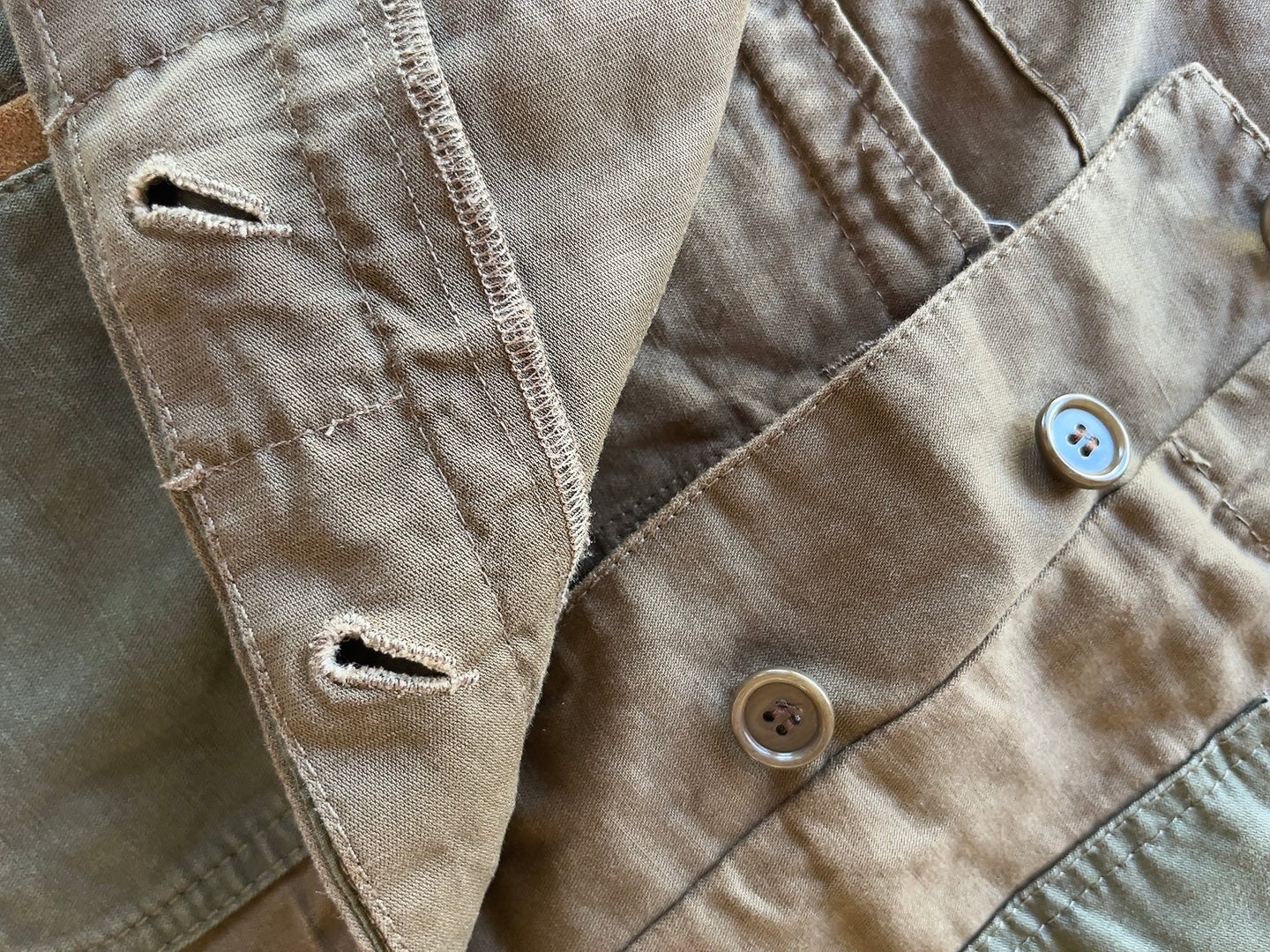 ISABEL MARANT khaki skirt