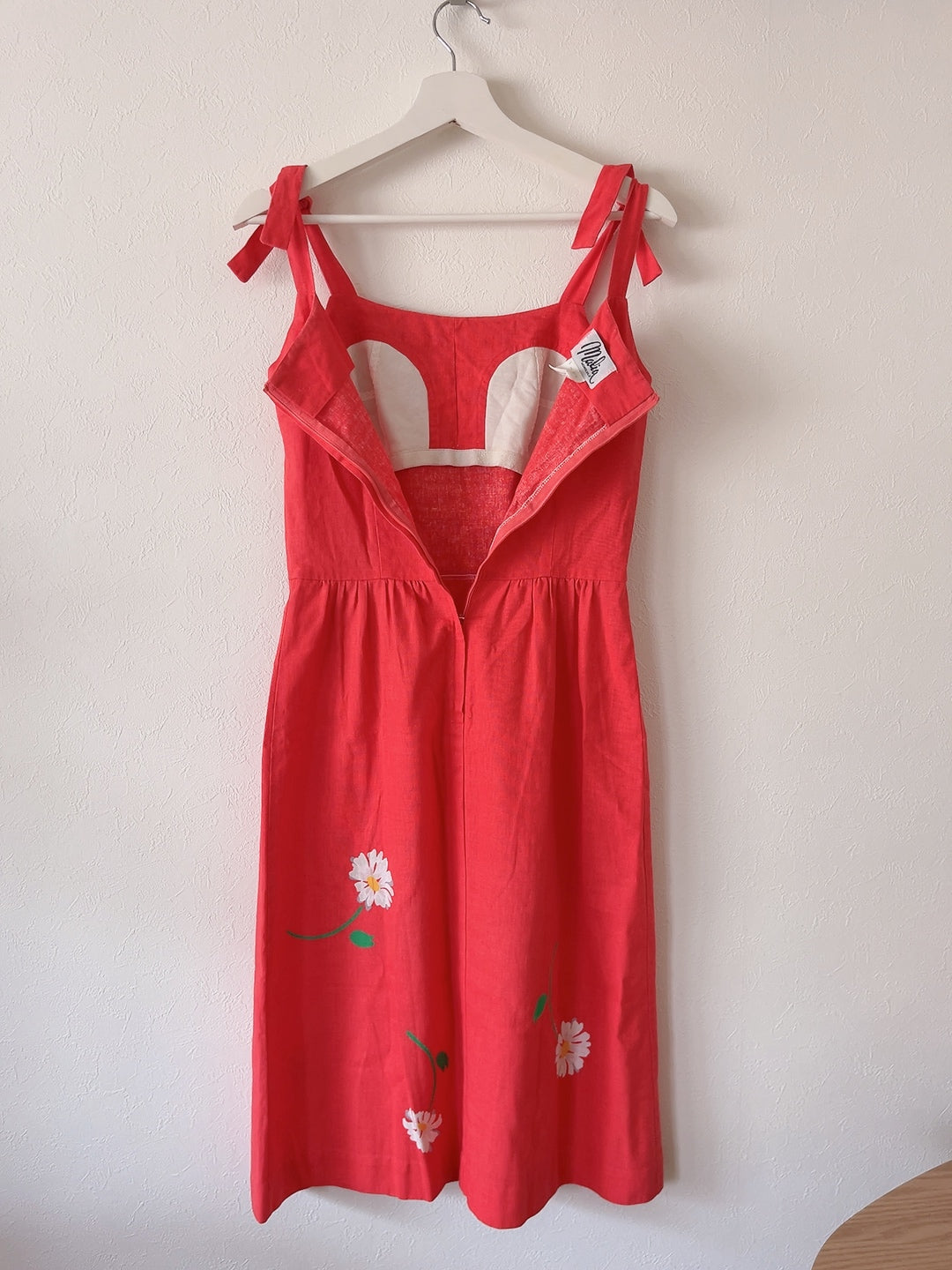 Vintage Hawaiian cotton camisole dress