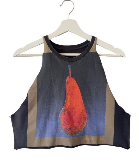 ETRO vintage t-shirt remake → tank top