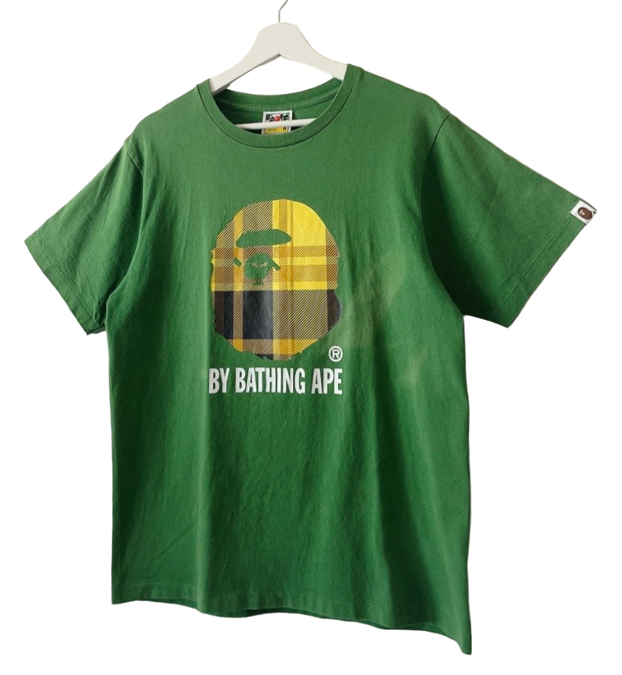 BAPE green T-shirt