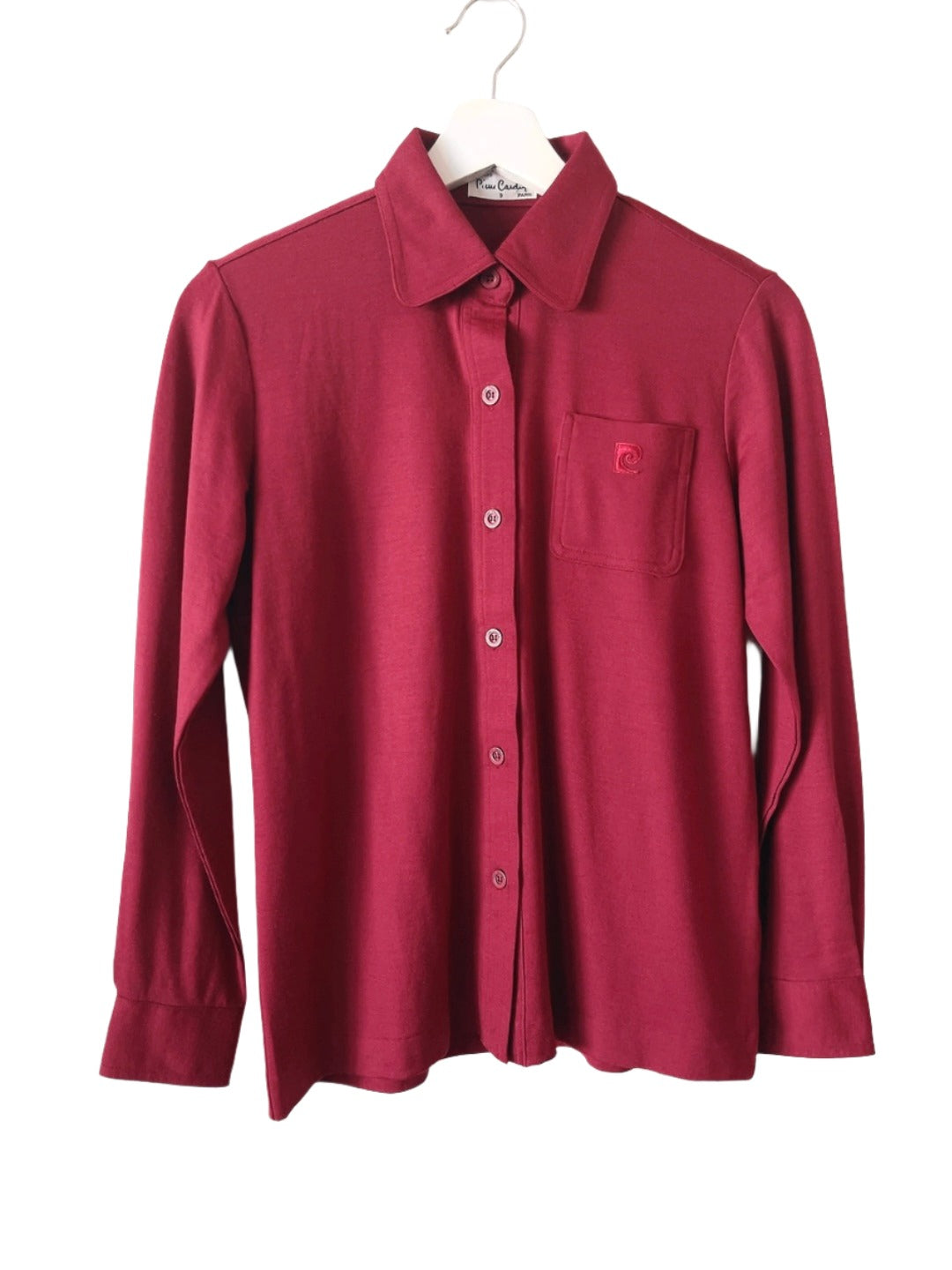 Pierre Cardin dead stock wool blouse