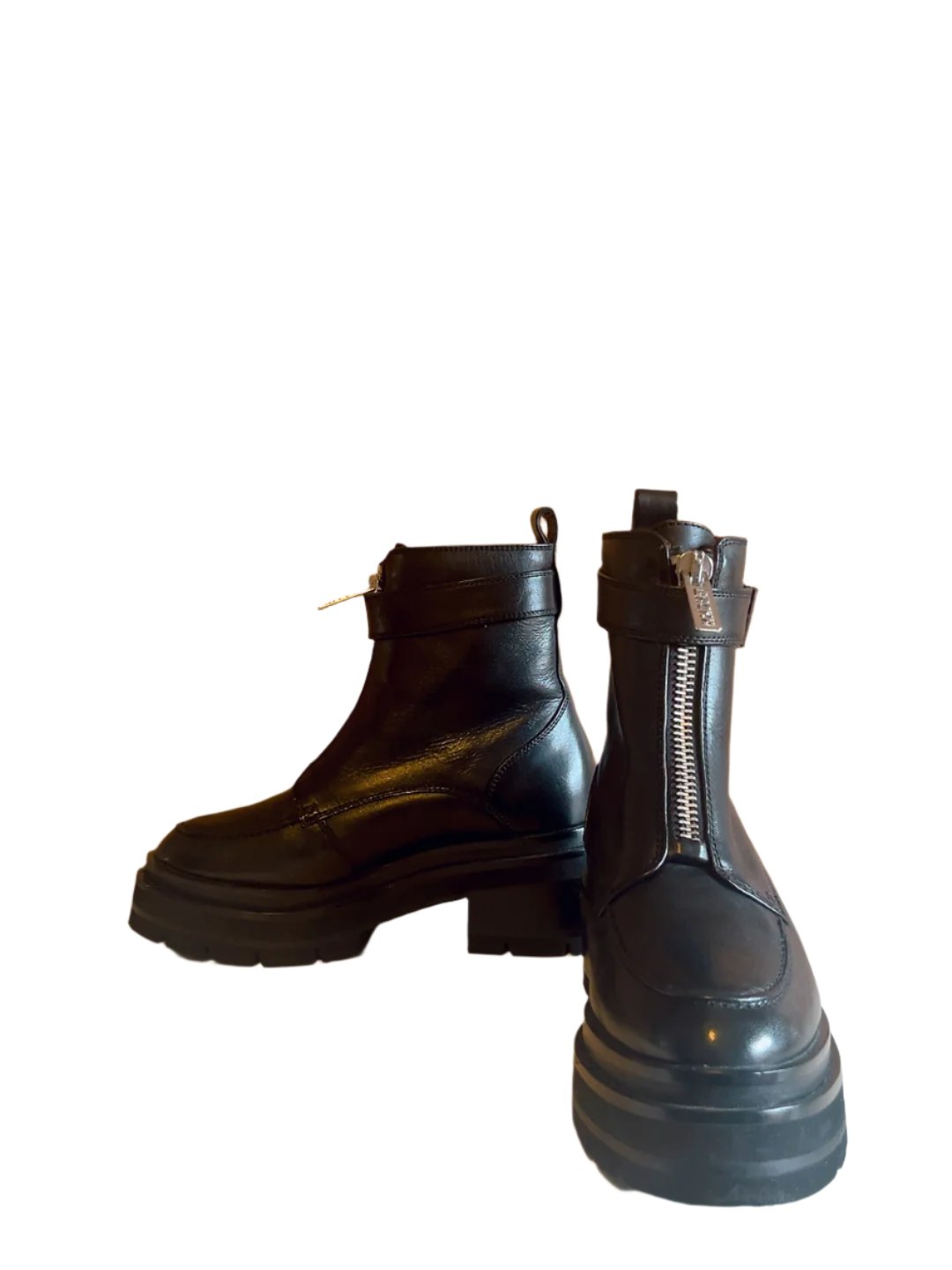 BRONX leather short boots