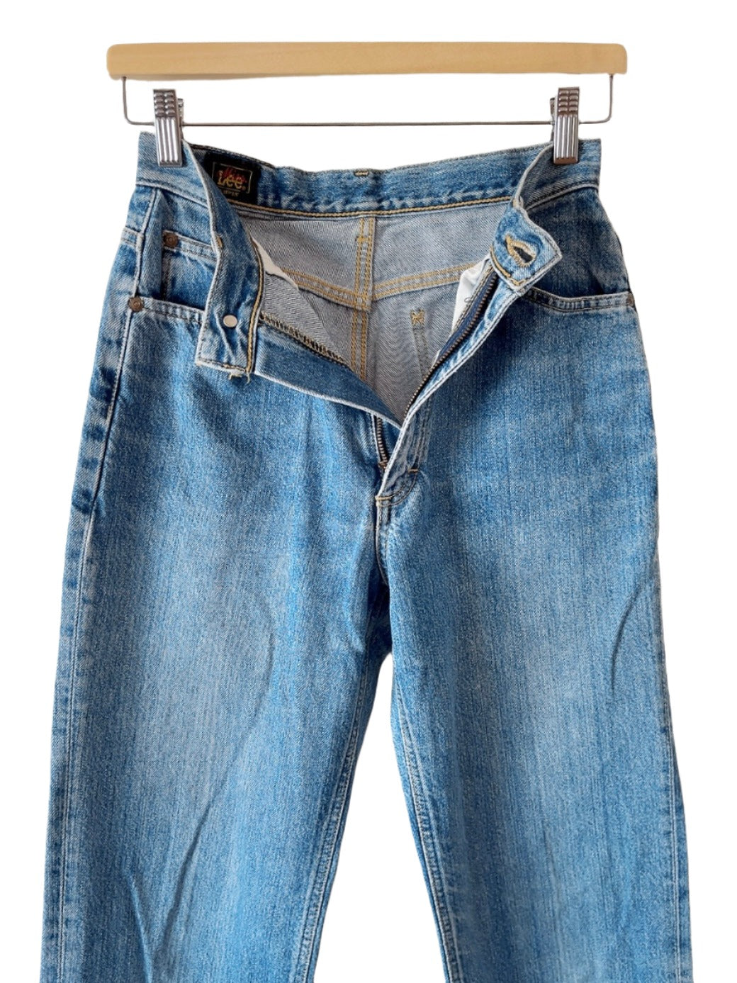 Lee × EDWIN 30×31 vintage blue jeans