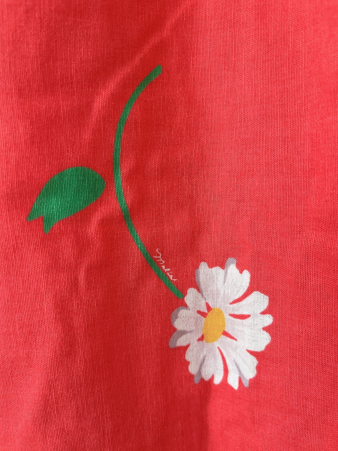 Vintage Hawaiian cotton camisole dress