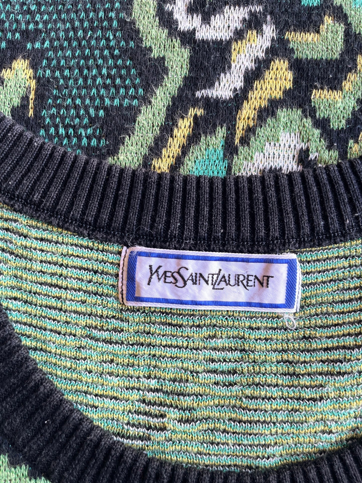 Yves Saint Laurent knit tank top