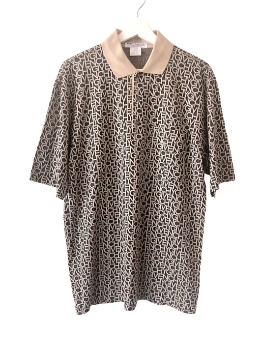 GIVENCHY 80s Vintage monogram polo shirt