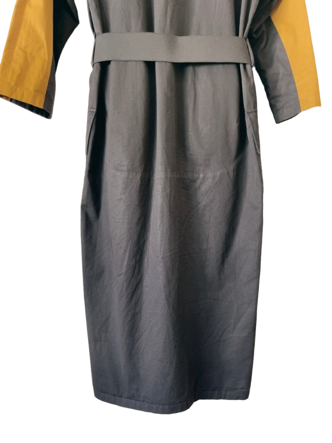 DRIES VAN NOTEN bi-color cotton one-piece dress