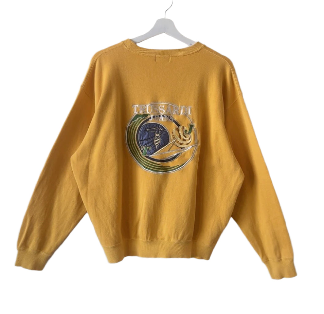 TRUSSARDI JEANS vintage sweatshirt