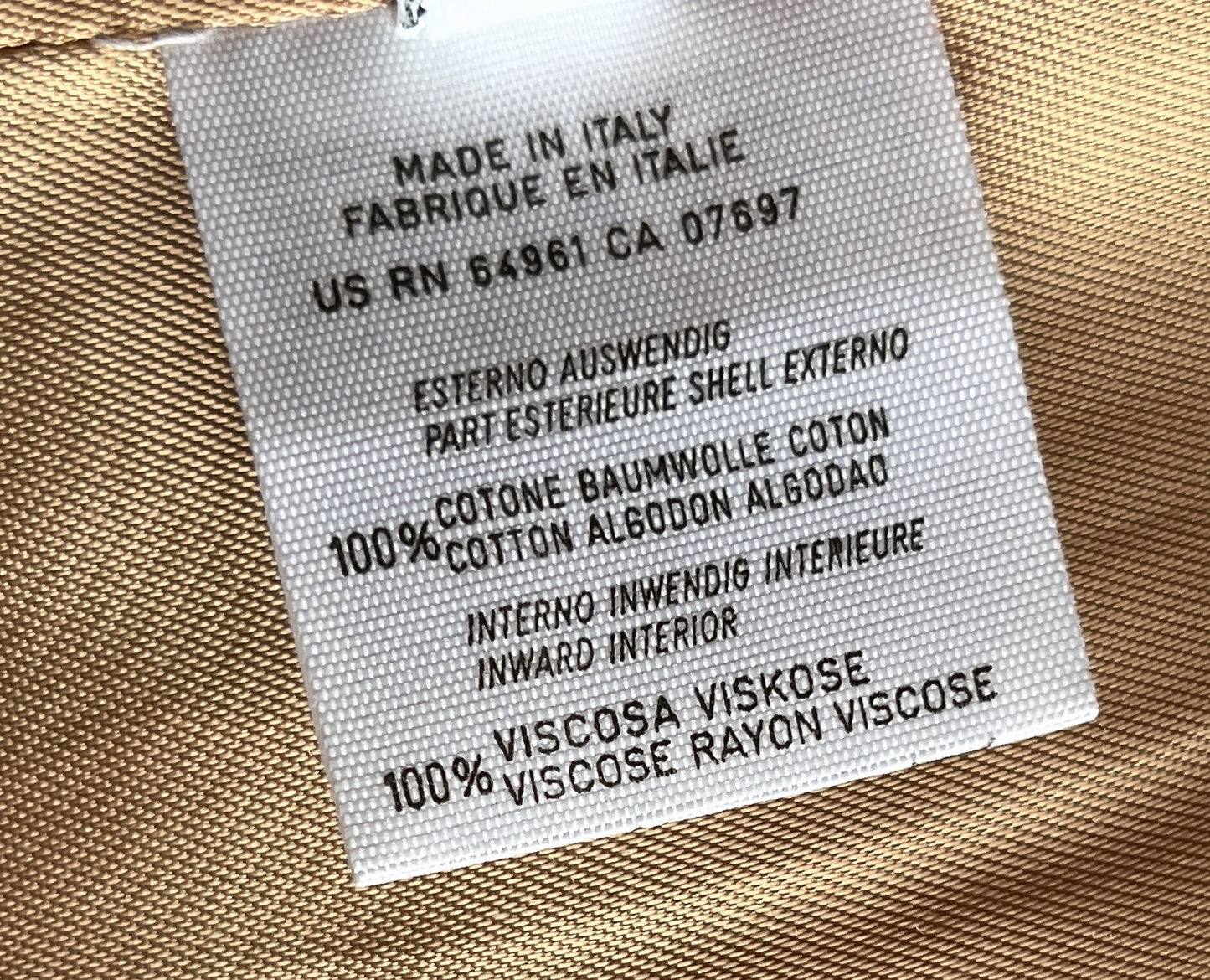 UNITED COLORS OF BENETTON corduroy jacket