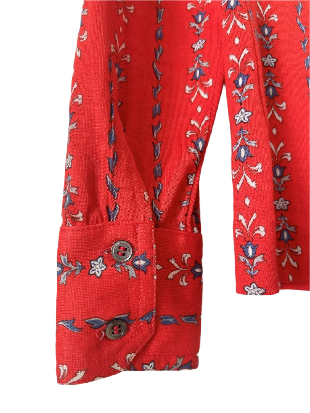 70s old CELINE cotton blouse