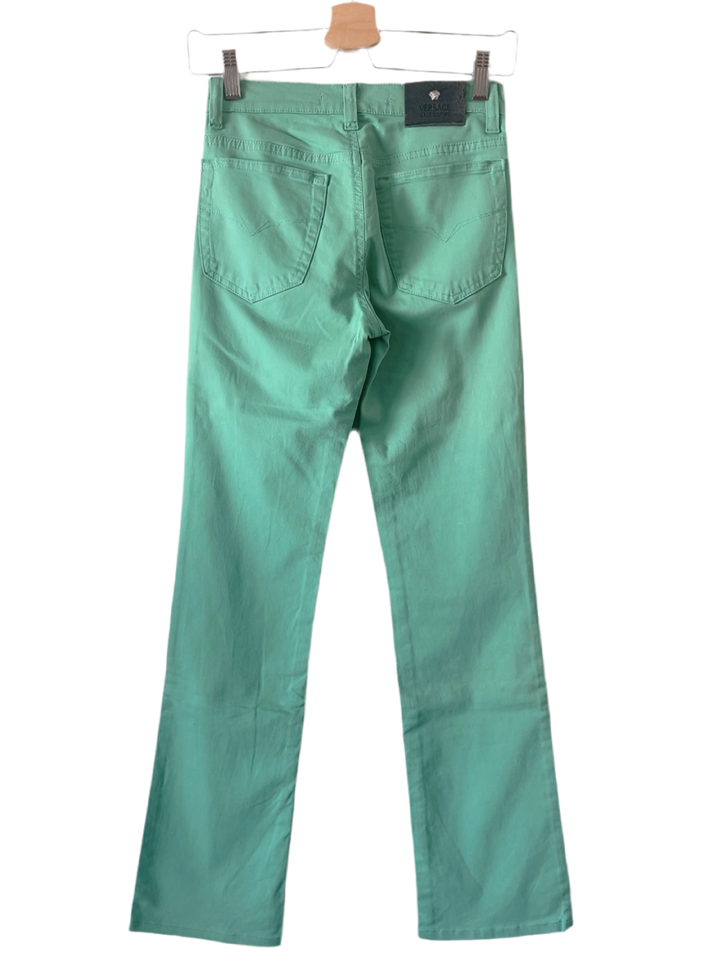 VERSACE JEANS COUTURE light green pants