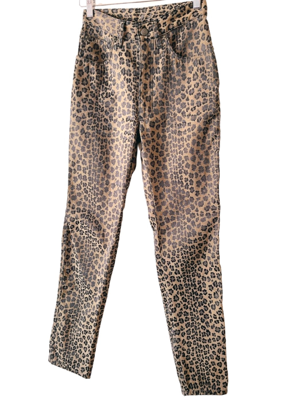 FENDI 90s vintage leopard jeans
