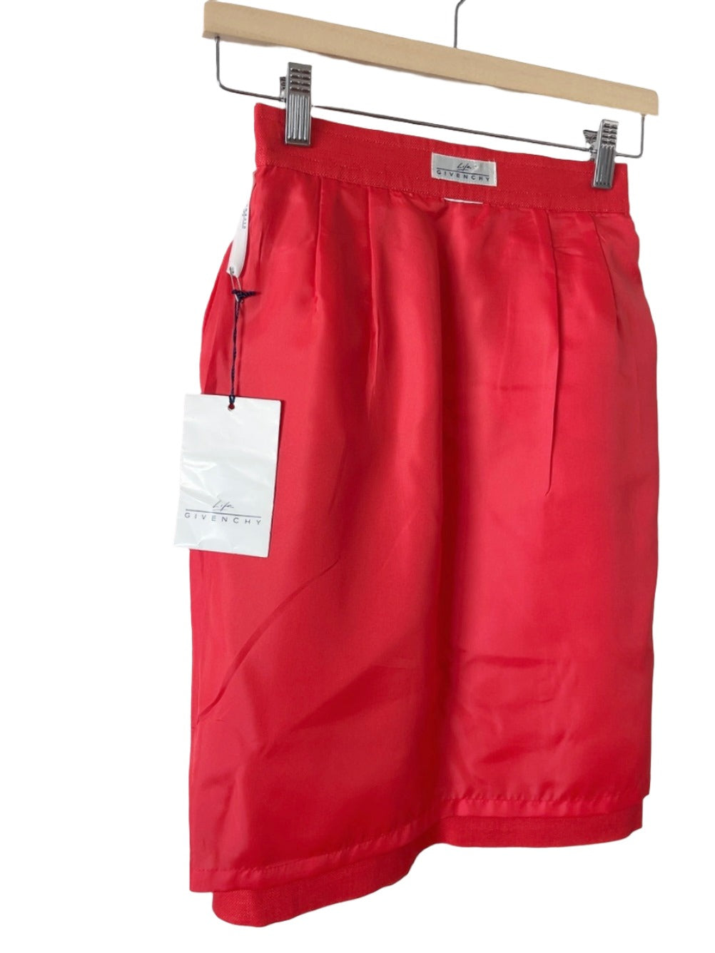 GIVENCHY vintage dead stock linen skirt
