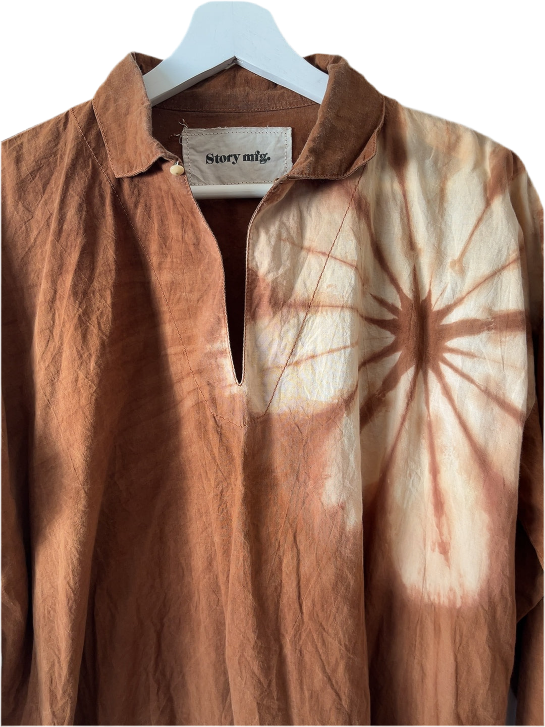Story mfg. organic cotton top