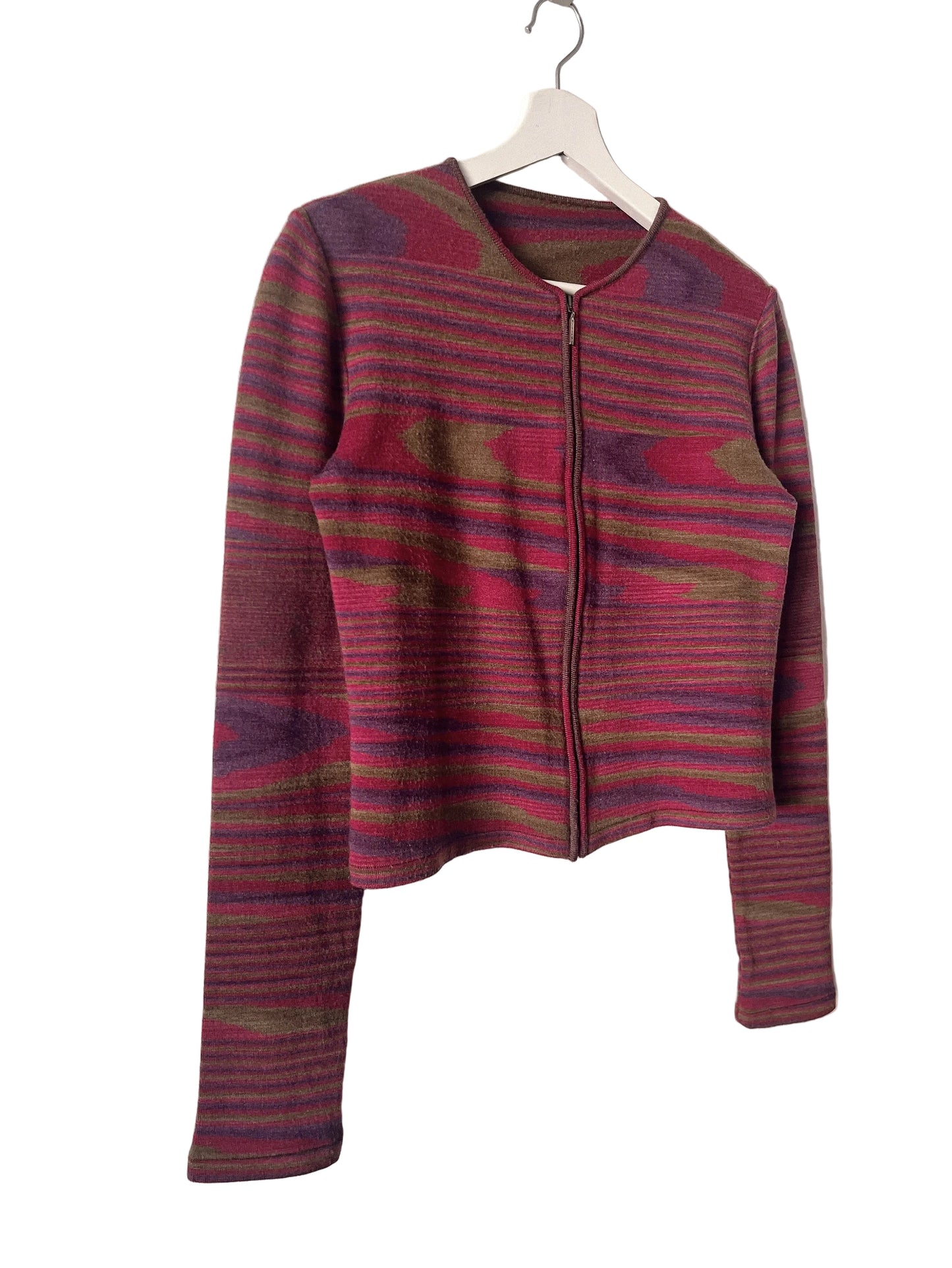 MISSONI zip-up knit tops