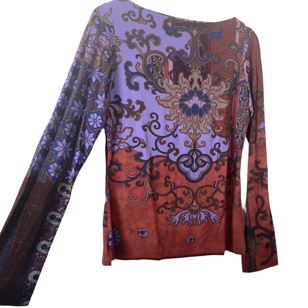 ETRO vintage pattern top