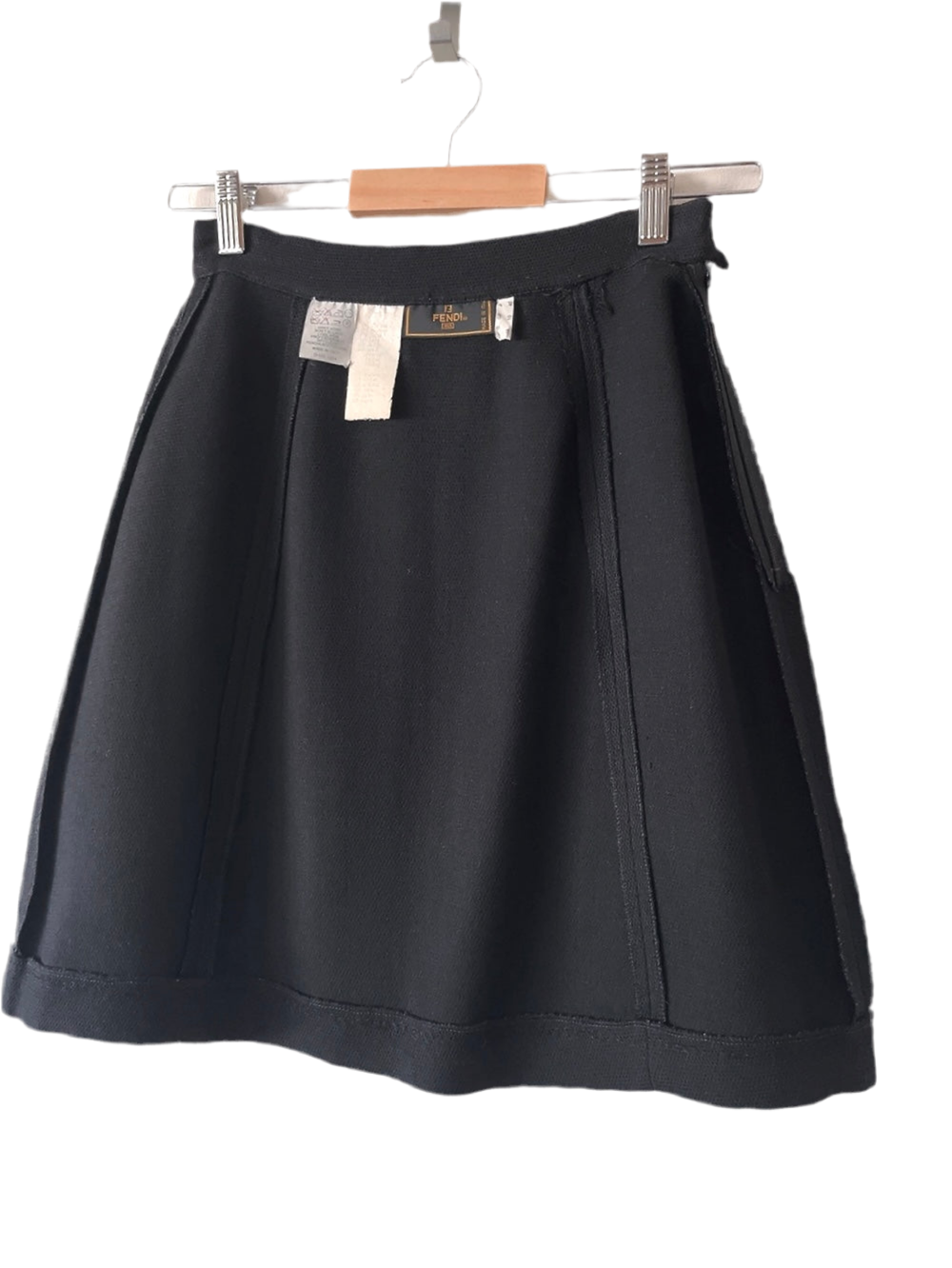 FENDI vintage mini flare skirt